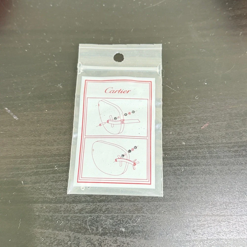 Cartier authentic red